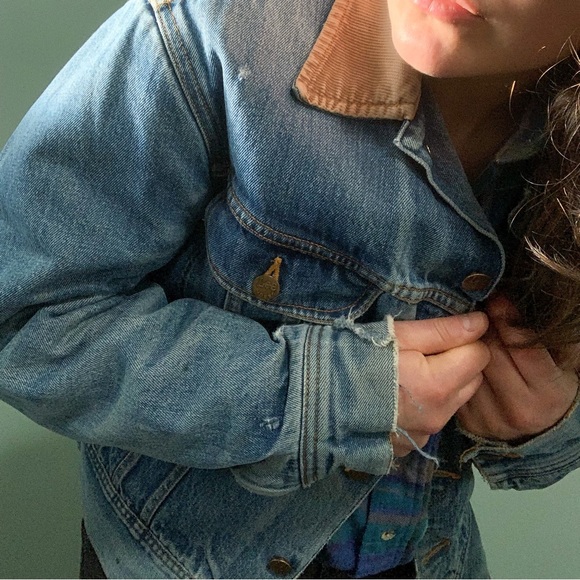 LEE super distressed vintage “storm rider” jacket - Picture 7 of 16